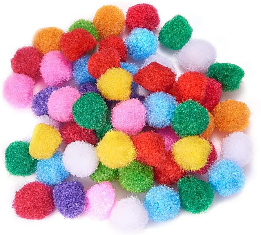 Shop PandaHall Elite DIY Doll Craft Pom Pom Yarn Pom Pom Balls for ...