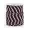 Nylon Braided Cord, Milan Cords Woven Thread for Bracelet Jewelry Making, Dark Red, 3mm, about 21.87 Yards(20m)/Roll