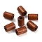 Maple Wood Beads, Tube, Camel, 12x8mm, Hole: 3.5mm