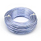 Round Aluminum Wire, for Jewelry Making, Light Steel Blue, 22 Gauge, 0.6mm, about 918.63 Feet(280m)/250g