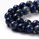 Natural Lapis Lazuli Beads Strands G-A163-07-8mm-2
