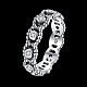 925 тайский стерлингов серебряные кольца RJEW-BB18289-8-2