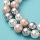 Chapelets de perles en coquille BSHE-L017-20-3