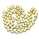 電気メッキ磁気無し合成ヘマタイトビーズ連売り  マットなスタイル  クラウン  黄金メッキ  6.5x8x3mm  穴：1mm  約82~84個/連  14.96インチ〜15.75インチ（38~40cm） X-G-S372-002-02G-2