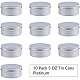 BENECREAT 10 Pcs 150ml Aluminum Tin Jars CON-BC0004-26P-150ml-2
