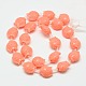 Synthetic Gemstone Coral Beads Strands CORA-L026-08-2
