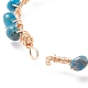 Ensemble de bracelets de perles tressées en pierres précieuses mélangées naturelles 8pcs 8 styles BJEW-JB07997-6