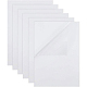 Benecreat 14 Blatt a4 transparente glänzende Schablonenblätter wasserdicht glänzende selbstklebende PVC-Filmetikettenaufkleber für Laserdrucker Büromaterial AJEW-BC0005-66-1
