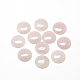 Cabochons de quartz rose naturel X-G-R416-6mm-48-1