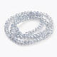 Chapelets de perles en verre électroplaqué GLAA-K027-PL-A02-2