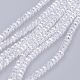Chapelets de perles en verre électroplaqué EGLA-R048-2mm-01-1