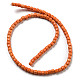 Filo di perline di agata naturale&nbsp;G-M422-A01-02T-3