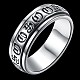 Nueva moda tailandesa anillos de plata 925 esterlina RJEW-BB33683-7-2