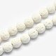 Brins de perles de roche de lave synthétique X-G-J367-02-8mm-1