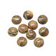 Natural Picture Jasper Cabochons G-R416-10mm-42-1