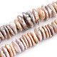 Hebras de perlas keshi de perlas barrocas naturales PEAR-S018-05D-3
