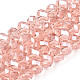 Electroplate Glass Beads Strands EGLA-A034-T10mm-A34-1