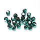 Faceted Round Glass Cabochons X-GGLA-L008B-02-2