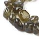 Chapelets de perles d'agate naturelle G-L560-M-4