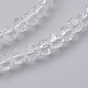Chapelets de perles en imitation cristal autrichien G-M181-4mm-01A-2