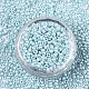 Perles rocailles en verre opaque mat X-SEED-S042-06A-03-2