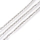304 Stainless Steel Cable Chains X-CHS-R002-0.8mm-1