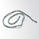 Chapelets de perles en hématite synthétique sans magnétique G-F300-32-07-2