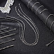 Olycraft 10-teiliges Halsketten-Set mit 10 Stilen und 304 Edelstahlpanzern MAK-OC0001-009-5