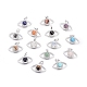 Natural & Synthetic Mixed Gemstone Pendants G-L512-H-1