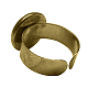 Antique Bronze Brass Finger Ring Shanks X-UNKW-C2902-AB-2