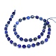 Filo di Perle lapis lazuli naturali  G-O201B-25-2