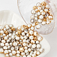 Nbeads 200pcs 4 mini ensembles de boutons en perles d'imitation acrylique à 4 trous BUTT-NB0001-61-4