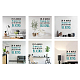 PVC Wall Stickers DIY-WH0228-008-5
