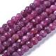 Perles de rubis / corindon rouge naturelles G-E560-Q07-1