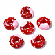 Spray Painted Resin Cabochons CRES-Q215-001C-1