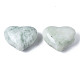 Натуральный новый нефритовый сердечный пальмовый камень G-S299-122-2