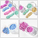12 colores brillantes accesorios de decoración de uñas. MRMJ-R095-01-4