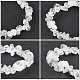 Valentines Day for Lovers Ideas Crystal Chips Stretch Bracelets X-BJEW-JB01308-07-4