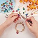 40 pièces émail étoile coeur pendentif à breloque émail coloré breloque forme mixte breloque pour bijoux collier boucle d'oreille bracelet fabrication artisanat JX125A-4