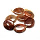 Oval Natural Agate Beads Strands G-F214-38E-2
