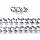 304 Stainless Steel Curb Chains CHS-N001-07P-4