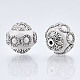 Runde Perlen mit handgefertigten Indonesien IPDL-R396-05-1