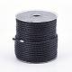 Braided Leather Cord WL-E025-4mm-A20-2