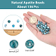arricraft About 136 Pcs Natural Apatite Beads Strands G-AR0004-49-2