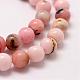 Round Natural Pink Opal Beads Strands G-K071-4mm-3