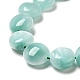 Hilos de perlas de vidrio natural G-I247-28D-4