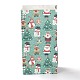 Bolsas de papel rectangulares con tema navideño CARB-G006-01G-3