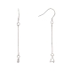 925 Sterling Silver Earring Hooks Findings STER-I014-30S-3