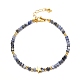 Bracelet en perles de pierres précieuses mélangées naturelles pour fille femmes BJEW-JB06735-5