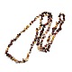 古典的なムーアカイトのビーズのネックレス  32インチ（81.28cm） X-NJEW-L064-09-1